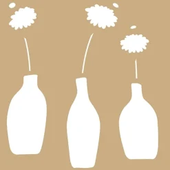 Set 2 plantillas de stencil Sweet Garden Artemio