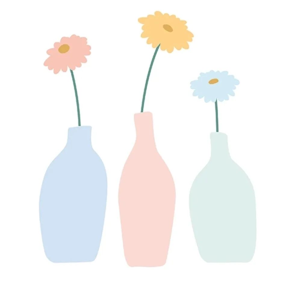 Set 2 plantillas de stencil Sweet Garden Artemio