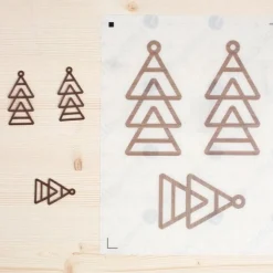 Set 6 plásticos mágicos transparentes Silhouette