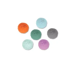 Set 30 Pompones De Colores Dinos & Co Artemio 1,5cm