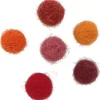 Set 60 Pompones De Lana Afieltrada Rojos Artemio 1cm