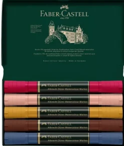 Set 5 Rotuladores Acuarelables Retratos Albrecht Dürer Faber-Castell