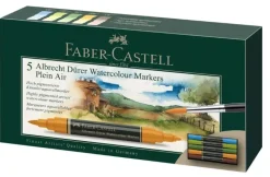 Set 5 Rotuladores Acuarelables Plen air Albrecht Dürer Faber-Castell