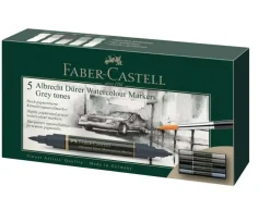 Set 5 Rotuladores Acuarelables Grises Albrecht Dürer Faber-Castell