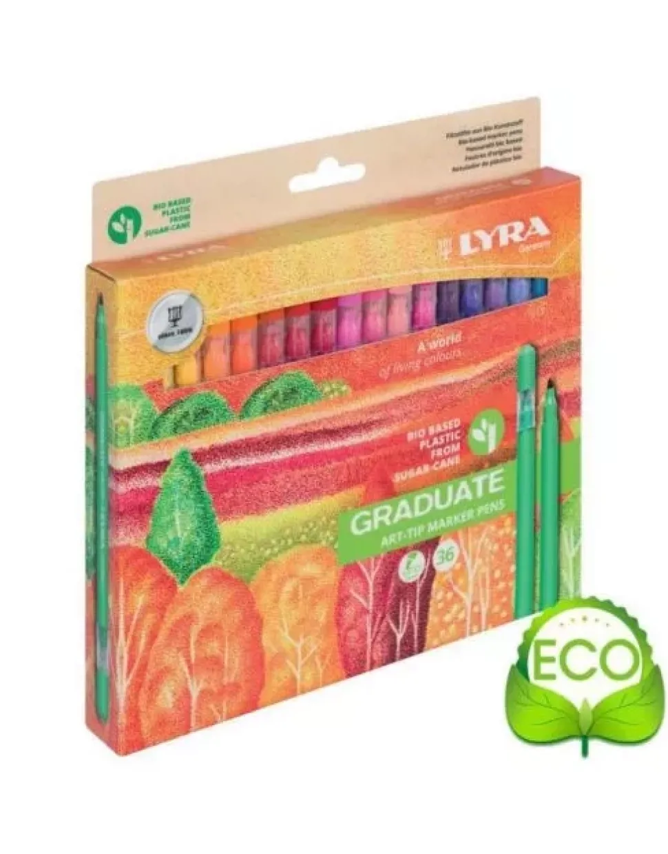 Set 36 rotuladores Art Tip Graduate Lyra
