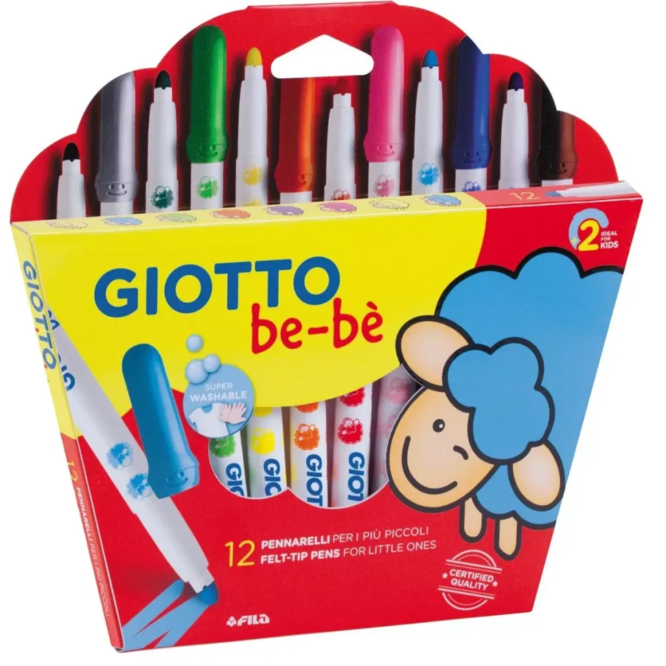 Set 12 Rotuladores Be-bé Giotto