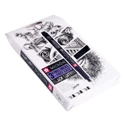 Set 3 rotuladores calibrados Pigma Micron Black Edition Sakura