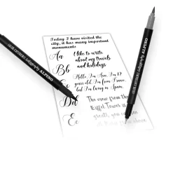 Set 6 Rotuladores Caligrafía Doble Punta Color Experience Alpino