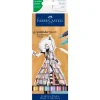 Set 6 Rotuladores Doble Punta Fashion Goldfaber Sketch Faber-Castell