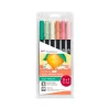 Set 5+1 rotuladores Dual Brush Just Peachy Tombow