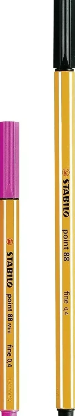 Set 5 Rotuladores Fluorescentes STABILO Point 88 Mini