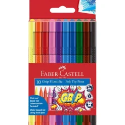 Set 10 rotuladores Grip Faber-Castell