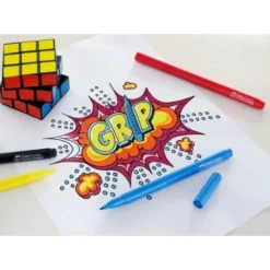 Set 10 rotuladores Grip Faber-Castell