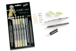 Set 5+1 rotuladores Manga #06 Copic Ciao