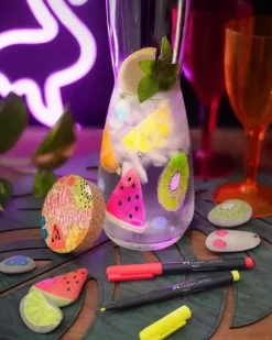 Set 6 Rotuladores Neón 1.5 Creative Studio Faber-Castell