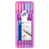 Set 6 Rotuladores pastel Triplus Color Staedtler