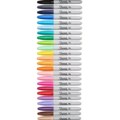 Set 28 Rotuladores Permanentes Punta Fina Sharpie