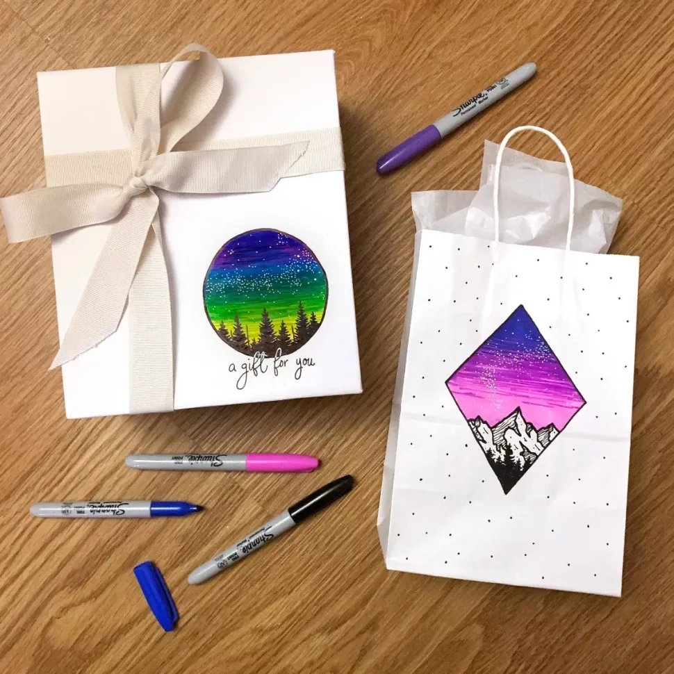 Set 28 Rotuladores Permanentes Punta Fina Sharpie