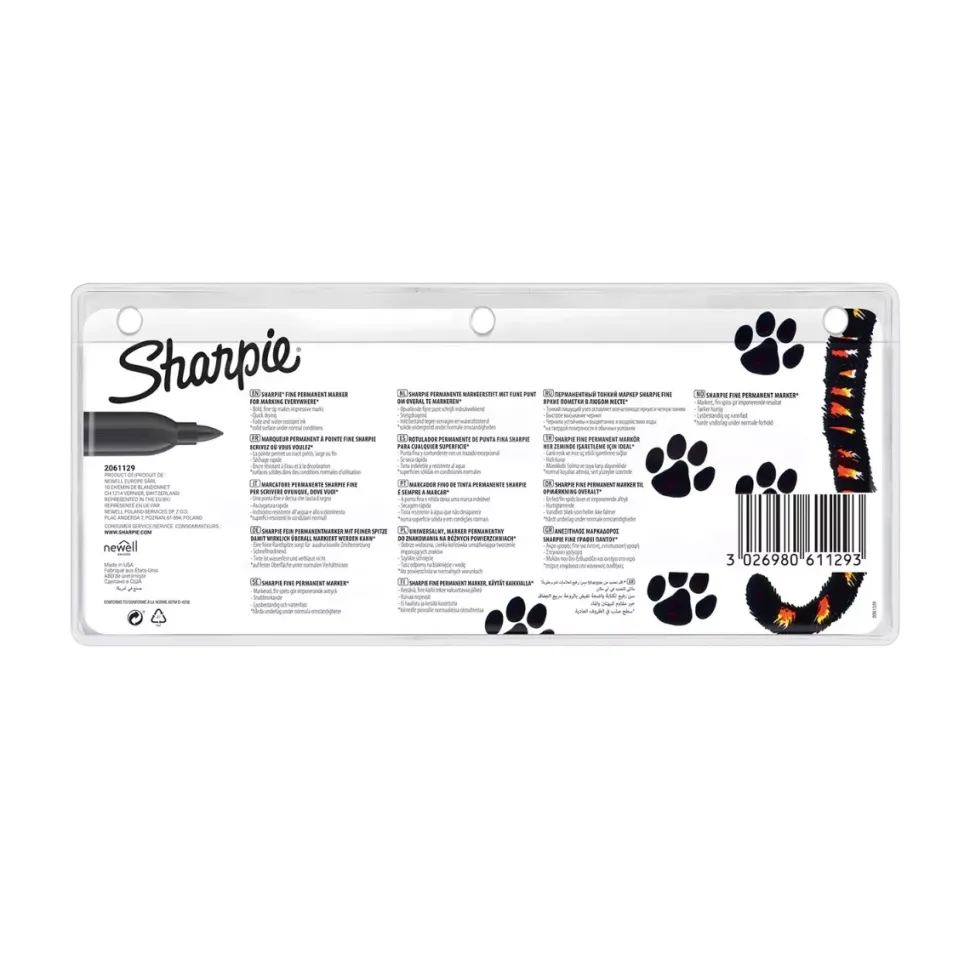 Set 28 Rotuladores Permanentes Punta Fina Sharpie