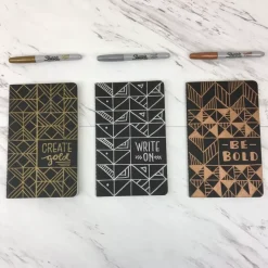 Set 3 Rotuladores Permanentes Metálicos Punta Fina Sharpie