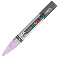 Set 6 rotuladores permanentes colores pastel Mark All Lyra 2mm