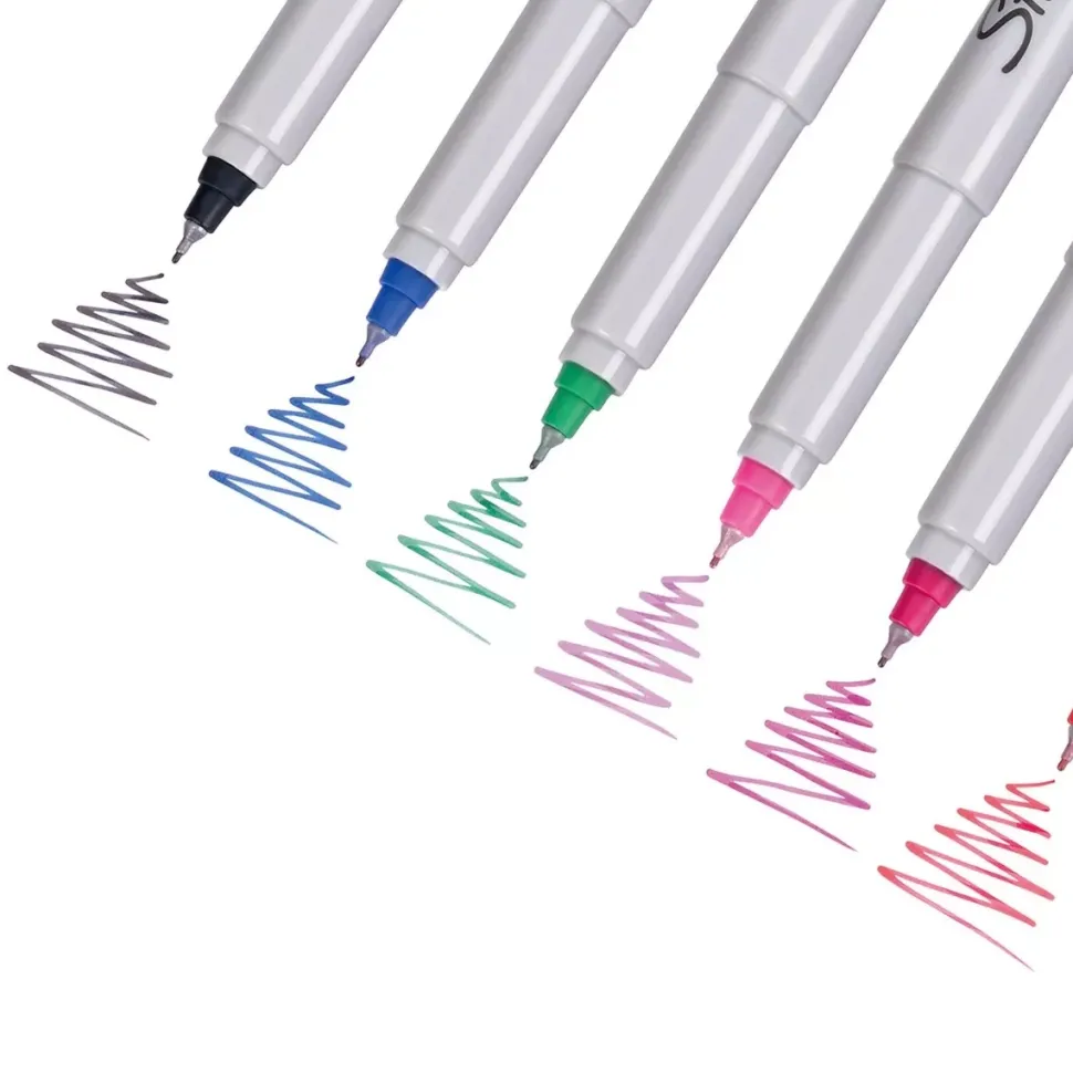 Set 28 Rotuladores Permanentes Punta Fina y Ultrafina Sharpie