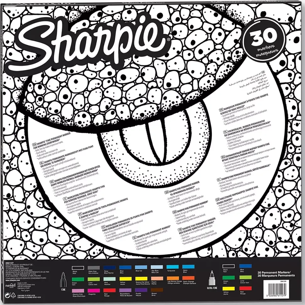 Set 30 Rotuladores Permanentes Sharpie