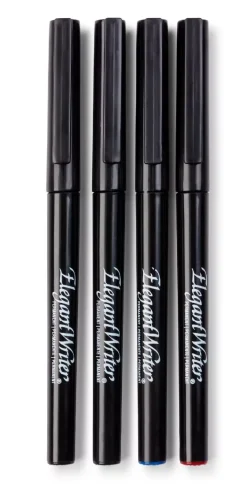 Set 4 rotuladores permanentes ElegantWriter Speedball