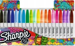 Set 20 Rotuladores Permanentes Punta Fina Sharpie