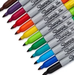 Set 20 Rotuladores Permanentes Punta Fina Sharpie