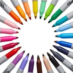 Set 20 Rotuladores Permanentes Punta Fina Sharpie