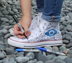 Set 24 Rotuladores Permanentes Explosión de Color Punta Fina Sharpie