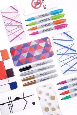 Set 24 Rotuladores Permanentes Explosión de Color Punta Fina Sharpie