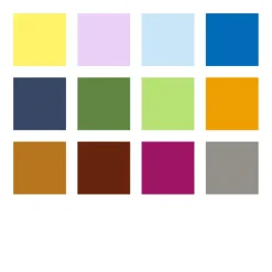 Set 12 Rotuladores pincel colores naturaleza Multi Ink Staedtler