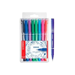 Set 8 Rotuladores STABILO Sensor Fine