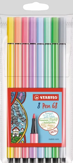 Set 8 Rotuladores STABILO Pen 68