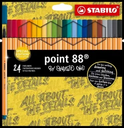 Set 24 Rotuladores STABILO Point 88 by Snooze One