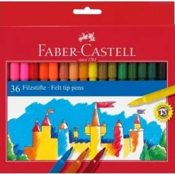 Set 36 Rotuladores Super Lavables Classic Faber-Castell