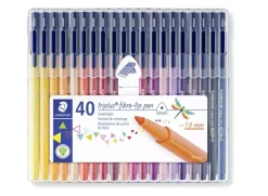 Set 40 Rotuladores surtidos Triplus Staedtler