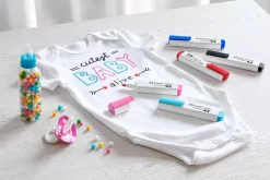 Set 5 Rotuladores Textil Baby Party Textile Marker Faber-Castell