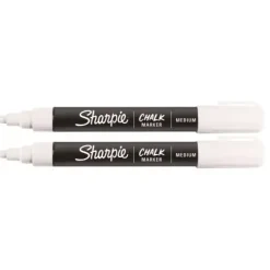 Set 2 Rotuladores Tiza Blancos Sharpie