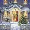 Set 20 Servilletas de papel Welcome Home at Christmas 33x33cm