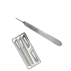 Set 4 sierras de modelismo con mango tipo escalpelo Vallejo