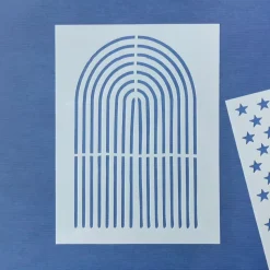 Set 3 stencils Arches Bold and Bright Vicki Boutin