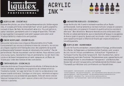 Set 6 Tintas Acrílicas Colores Esenciales Liquitex