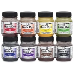 Set 8 tintes Basic Dye Jacquard 15g