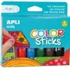 Set 6 témperas sólidas colores surtidos Apli 10g