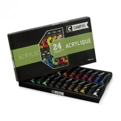 Set 24 Tubos Acrílicos Campus Raphaël 21ml