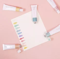 Set 12 Tubos Acrílicos Colores Pastel Craftelier