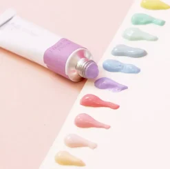 Set 12 Tubos Acrílicos Colores Pastel Craftelier